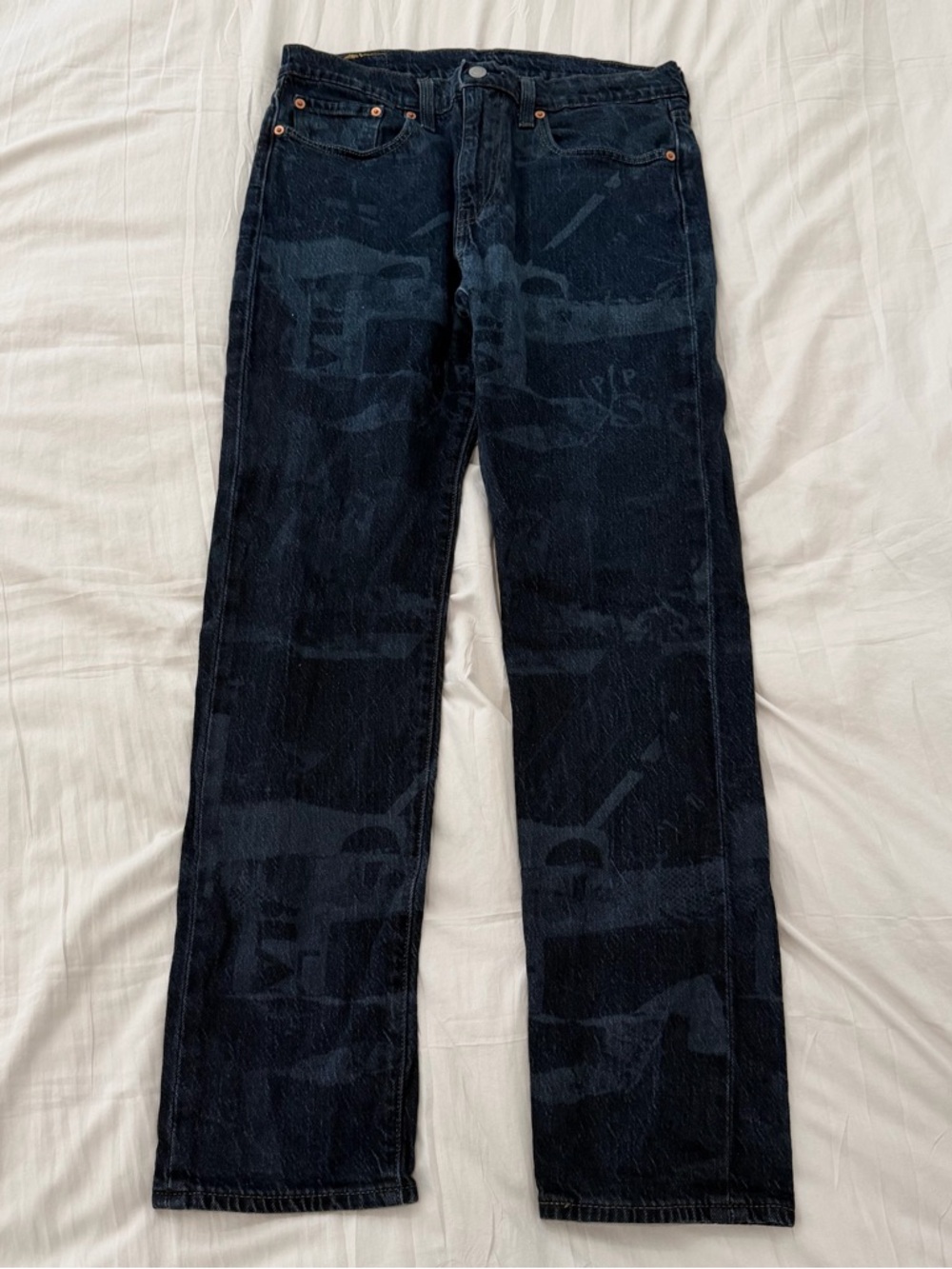 Custom Designed Levi’s 501 Style Jeans 32x32 | One of a Kind Miami Made